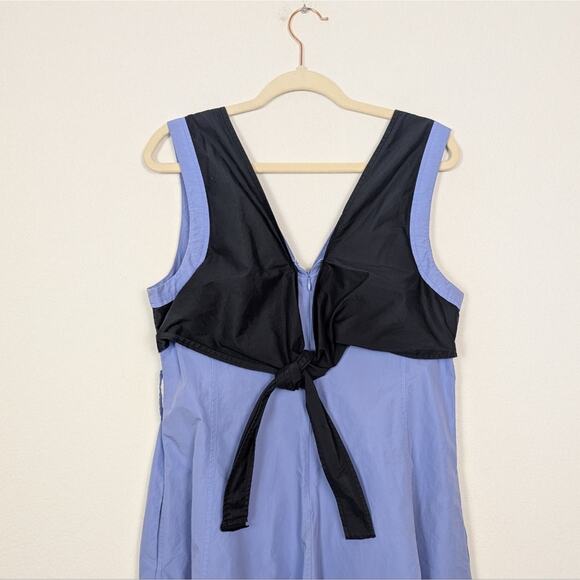 3.1 Phillip Lim Hyacinth Midnight Poplin Sleeveless Dress Size 10 - Picture 5 of 12